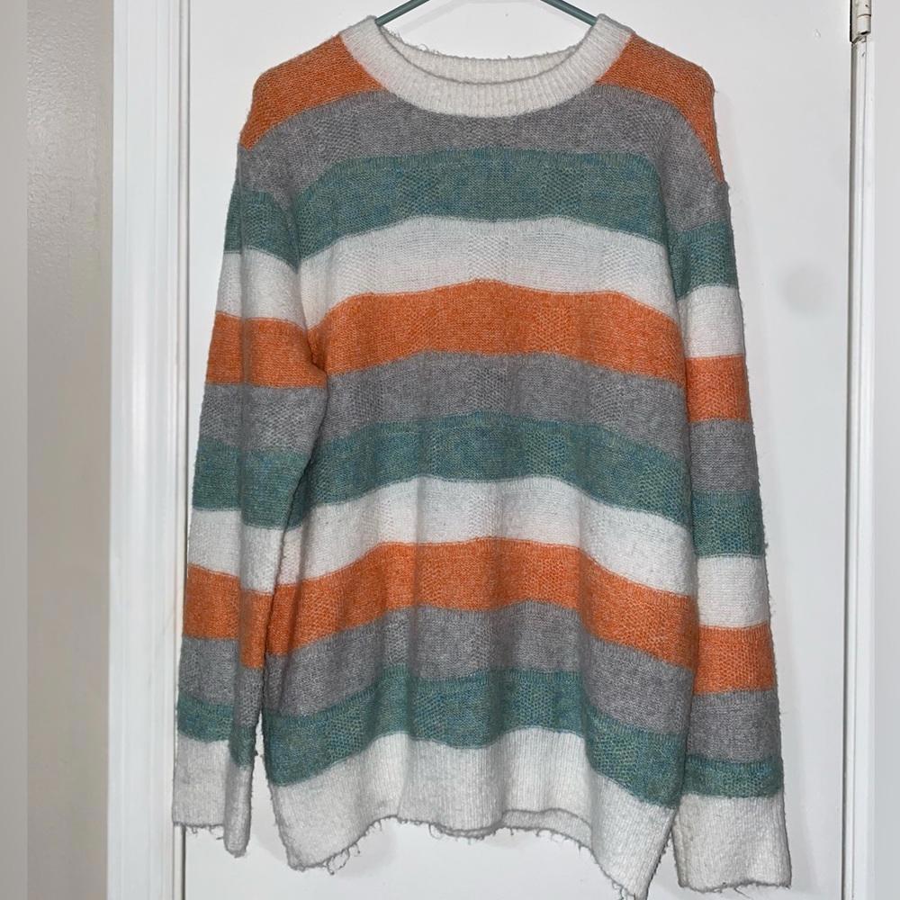 BiBi Colorful striped sweater medium
